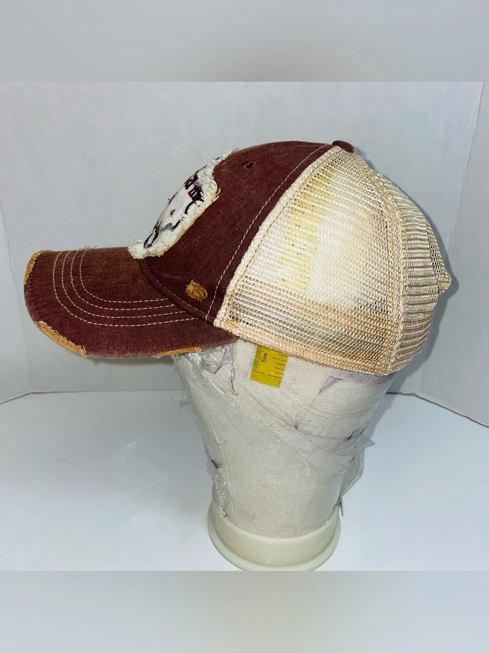 Brown 'You Had Me at Howdy' Distressed Baseball Cap